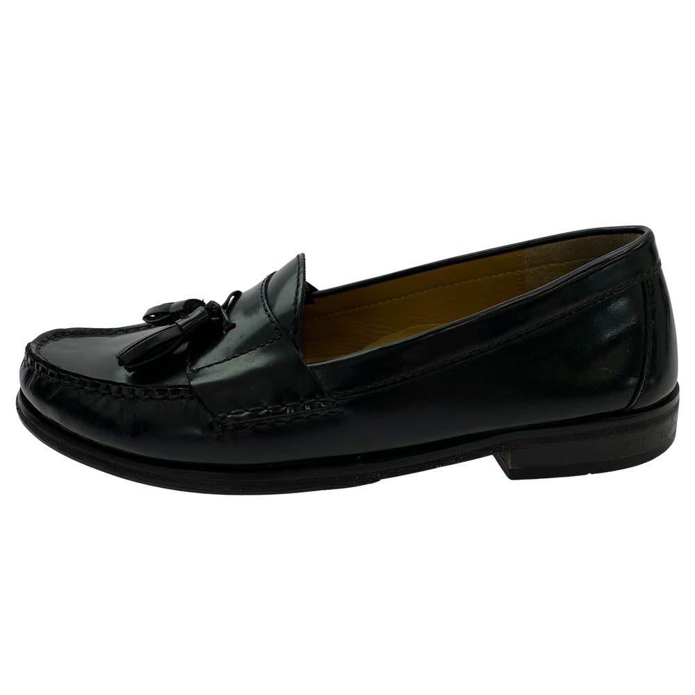 COLE HAAN コールハーン 3506 PINCH TASSEL ピンチ タッセル ローファー ブラック系 8 1/2【中古】