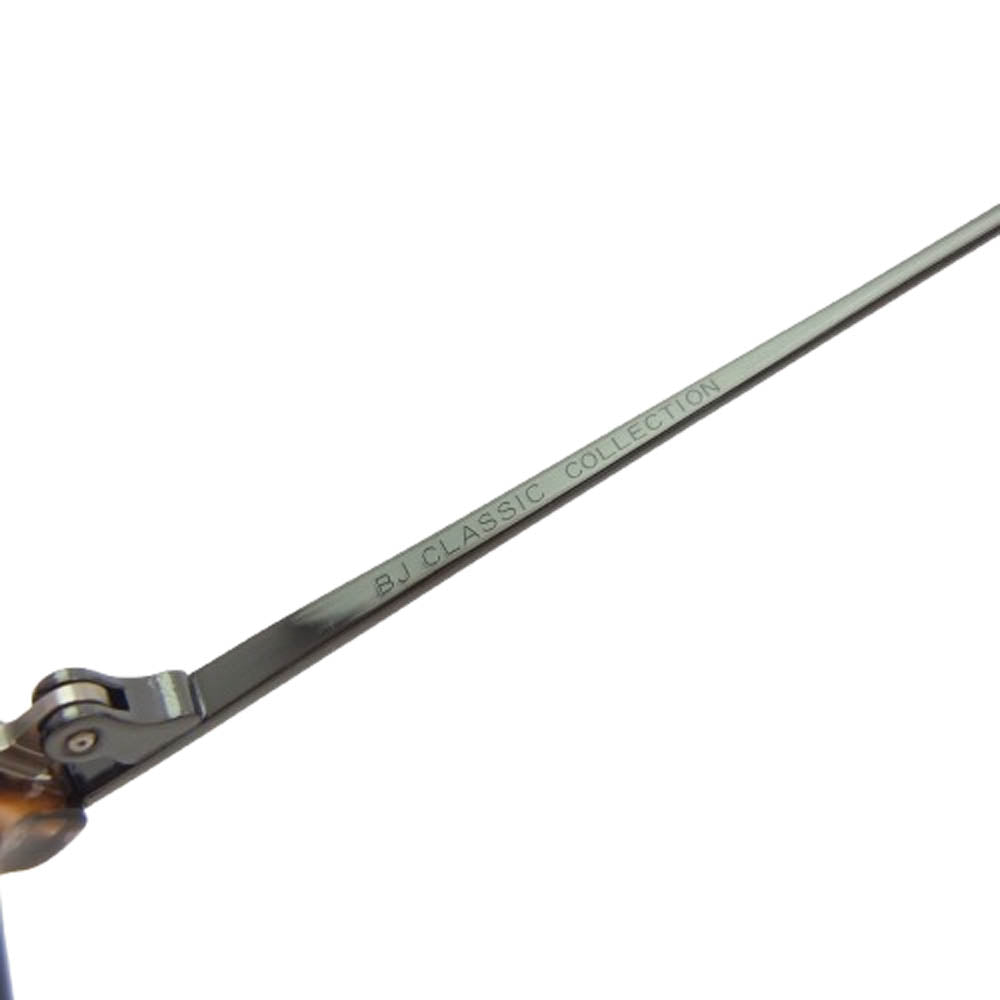 BJ CLASSIC BJ クラシック COM-548NT コンビネーションフレーム メガネ 眼鏡 アイウェア ブラウン系【極上美品】【中古】