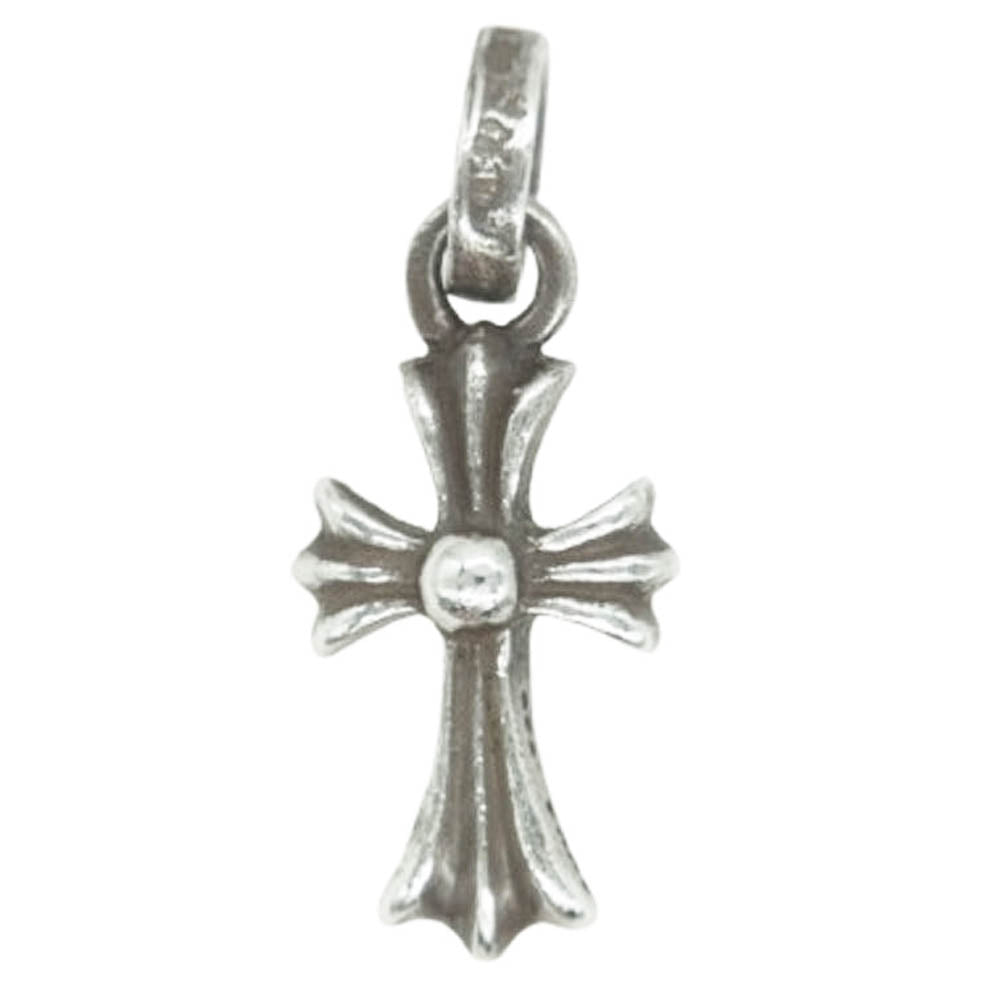 CHROME HEARTS クロムハーツ（原本無） CRS BBYFAT ベイビー ファット クロス ペンダント トップ シルバー系【中古】
