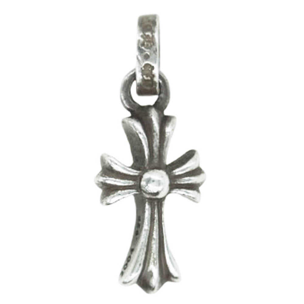 CHROME HEARTS クロムハーツ（原本無） CRS BBYFAT ベイビー ファット クロス チャーム ペンダント トップ シルバー系【中古】