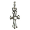 CHROME HEARTS クロムハーツ（原本無） CRS BBYFAT ベイビー ファット クロス チャーム ペンダント トップ シルバー系【中古】