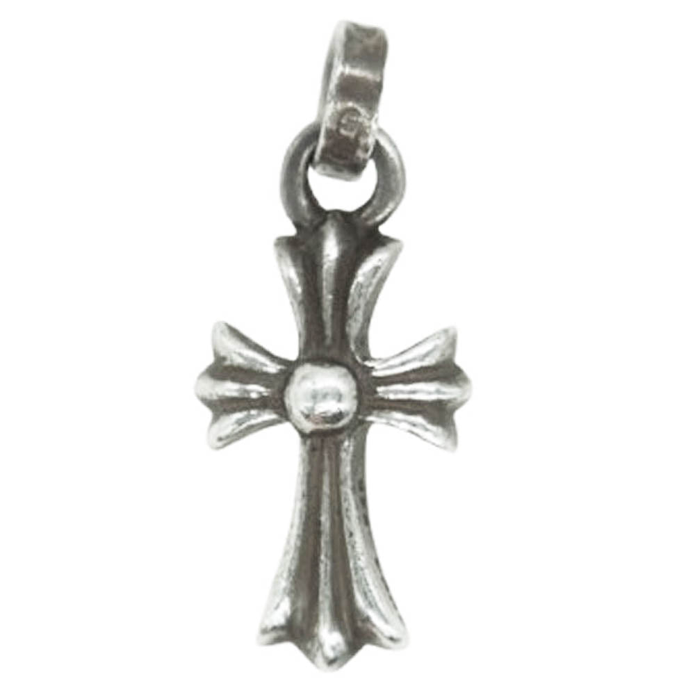 CHROME HEARTS クロムハーツ（原本無） CRS BBYFAT ベイビー ファット クロス チャーム ペンダント トップ シルバー系【中古】