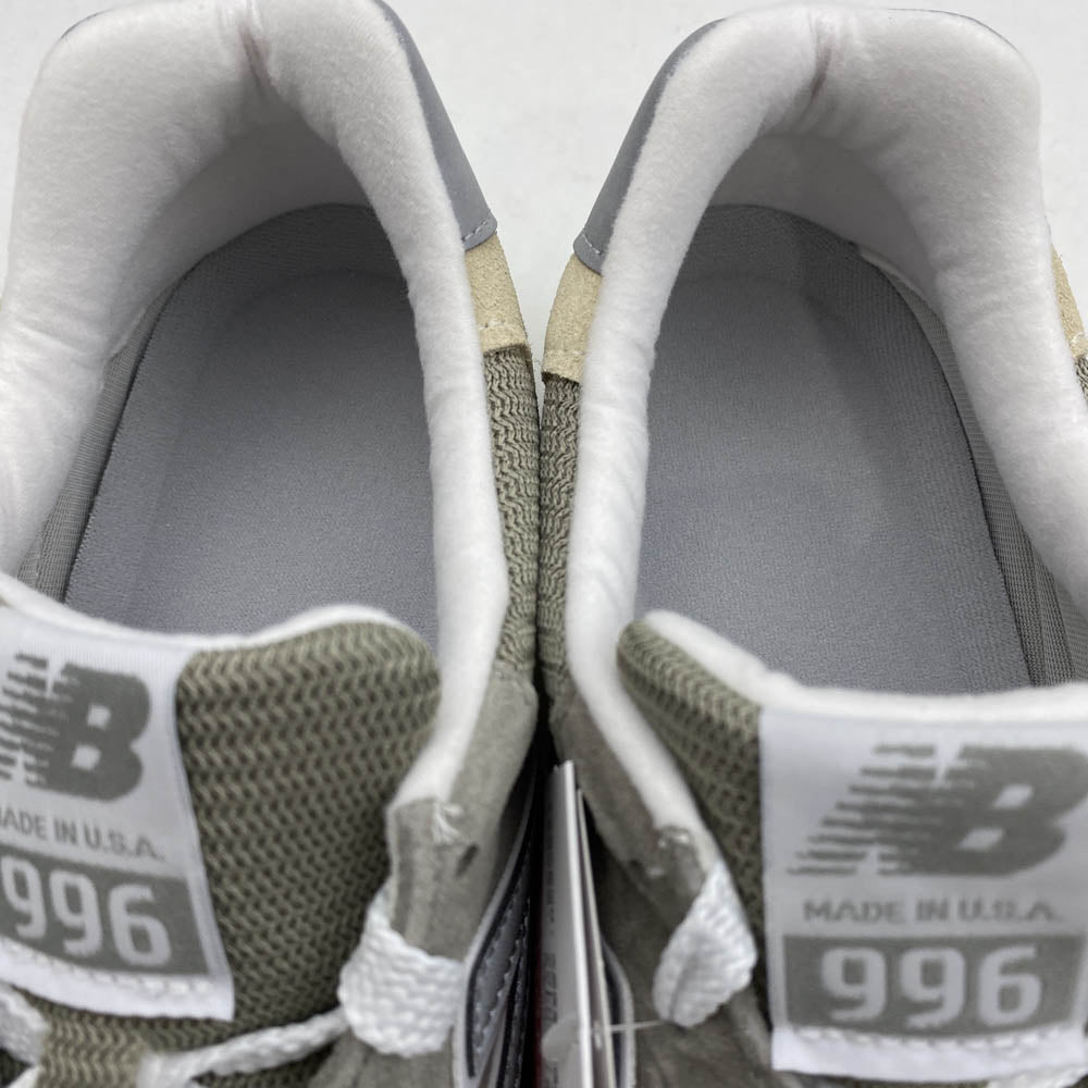 NEW BALANCE ニューバランス U996GR スエード ローカット スニーカー グレー系 28cm【新古品】【未使用】【中古】