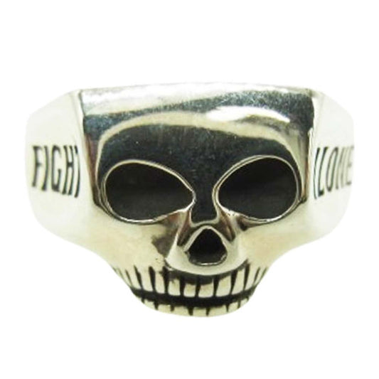 FLASHPOINT フラッシュポイント JIM SKULL RING-FIGHT ALONE ジム スカル ファイトアローン リング シルバー系 19.5号【中古】