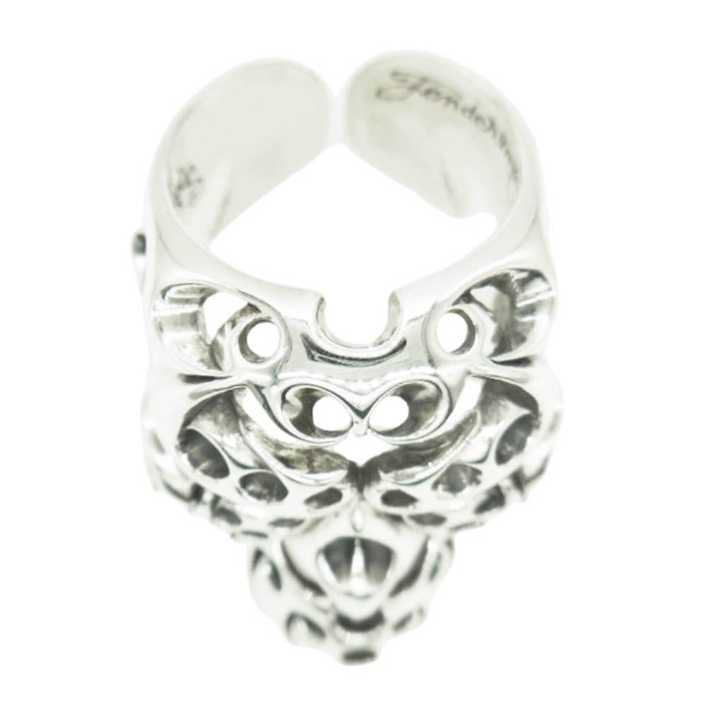 TENDERLOIN テンダーロイン 【新品仕上げ済】T-SKULL BORNEO RING ボルネオ スカル リング シルバー系 19~20号【極上美品】【中古】
