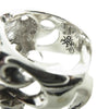 TENDERLOIN テンダーロイン 【新品仕上げ済】T-SKULL BORNEO RING ボルネオ スカル リング シルバー系 19~20号【極上美品】【中古】