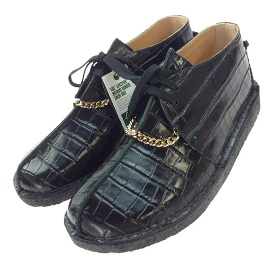 Supreme シュプリーム Martine Rose Clarks Desert Trek マーティンローズ クラークス デザートトレック シューズ ブラック系 UK11【極上美品】【中古】