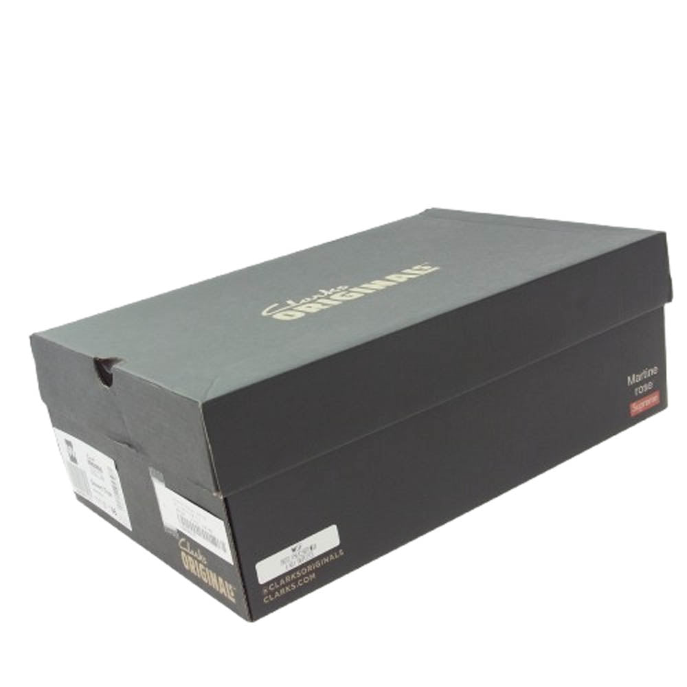 Supreme シュプリーム Martine Rose Clarks Desert Trek マーティンローズ クラークス デザートトレック シューズ ブラック系 UK11【極上美品】【中古】