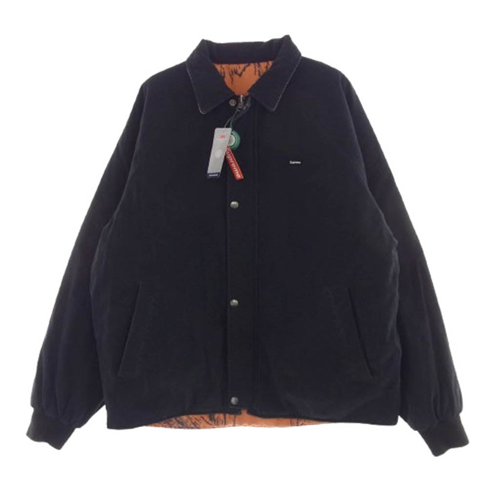 Supreme シュプリーム 24SS REALTREE REVERSIBLE QUILTED WORK JACKET リアル ツリー リバーシブル ブルゾン ジャケット ブラック系 L【中古】