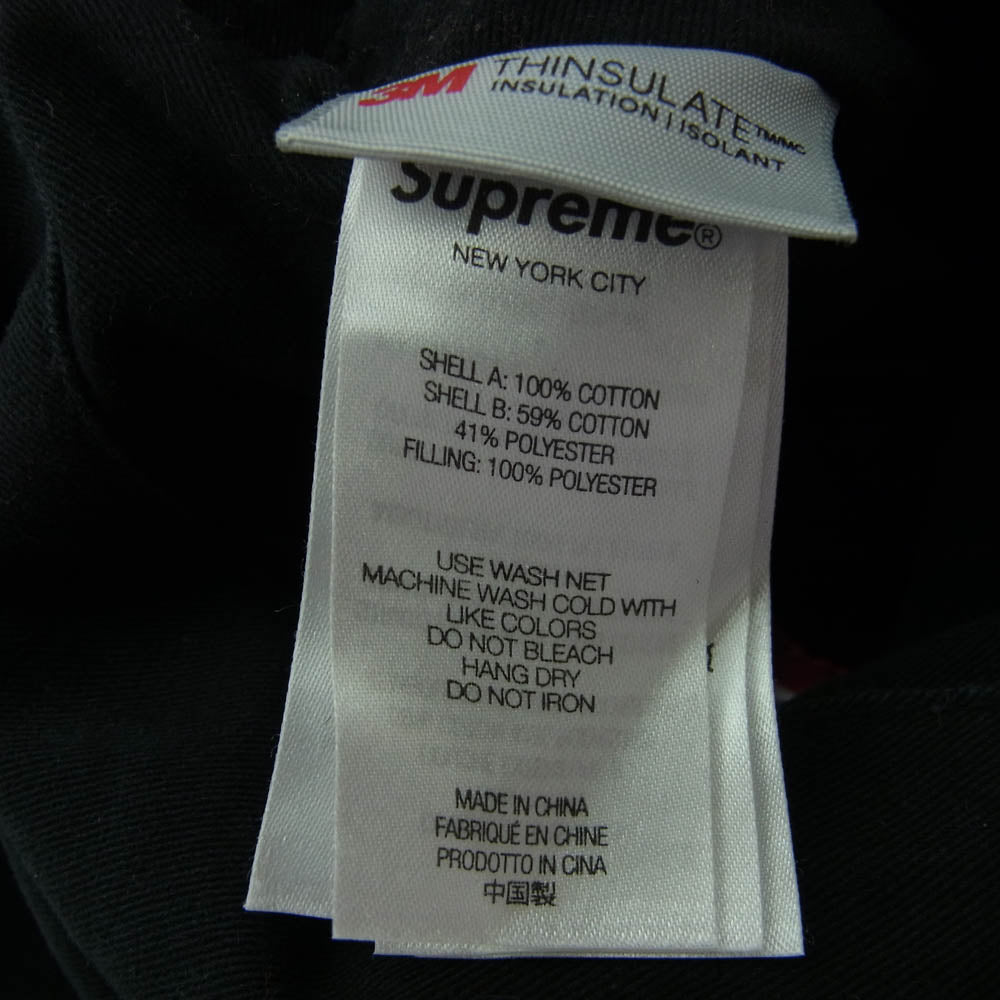 Supreme シュプリーム 24SS REALTREE REVERSIBLE QUILTED WORK JACKET リアル ツリー リバーシブル ブルゾン ジャケット ブラック系 L【中古】