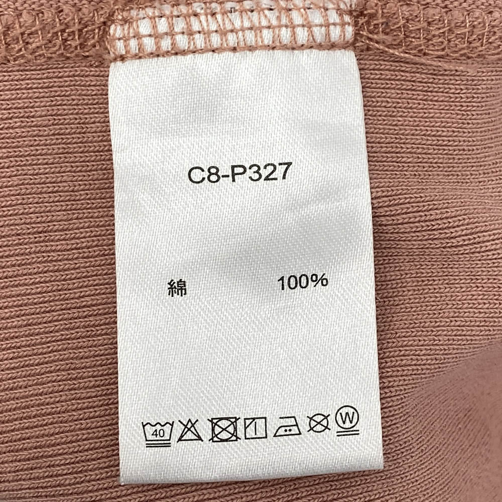 Champion チャンピオン C8-P327 monkey time モンキータイム別注 REVERSE WEAVE リバースウィーブ 半袖 クルーネック Tシャツ ピンク系 L【中古】