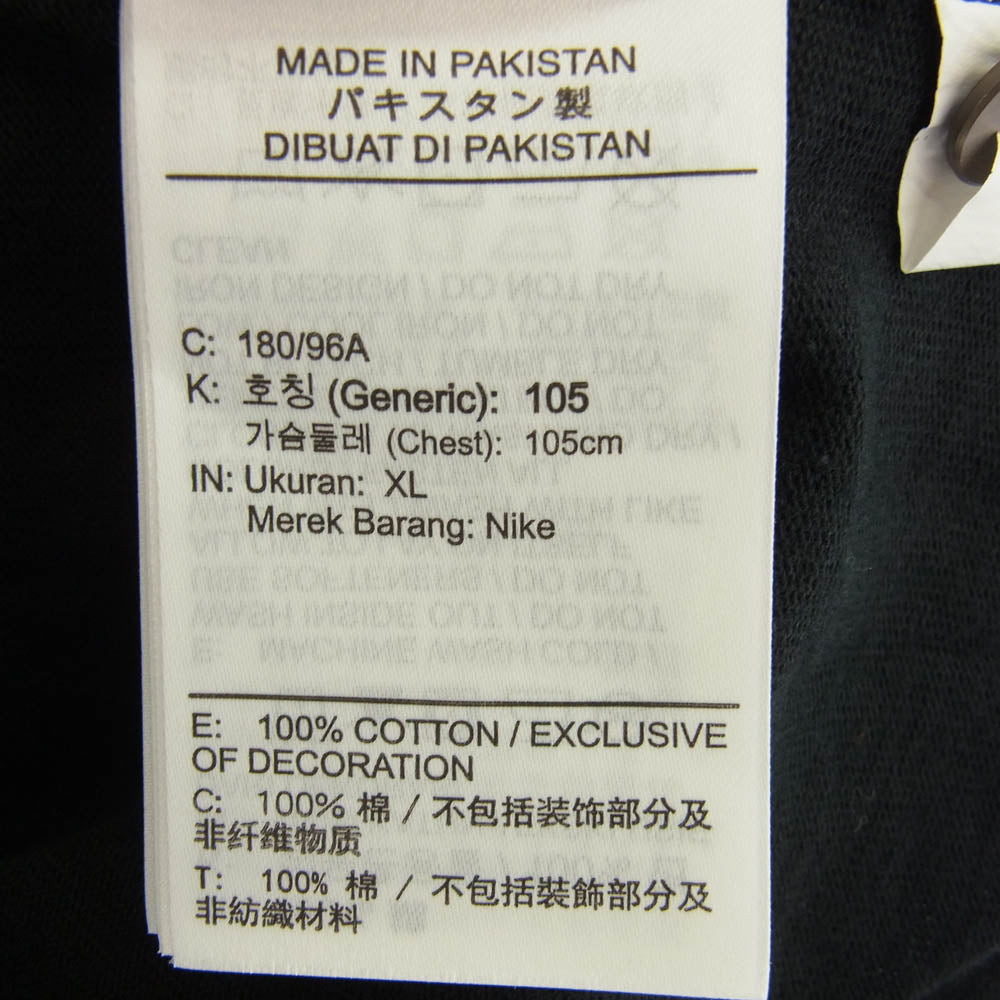 NIKE ナイキ DX0618-010 CLUB MATCHUP スウッシュ ロゴ刺繍 ポロシャツ ブラック系 M【中古】