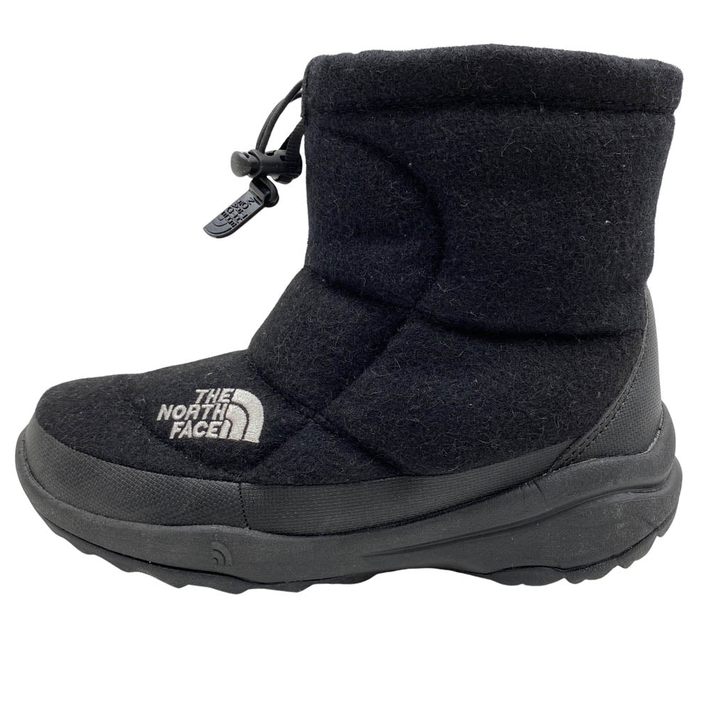 THE NORTH FACE ノースフェイス NF51592 NUPTSE WOOL2 SHORT ヌプシ ウール ショート ブーツ ブーティー ブラック系 23cm【中古】