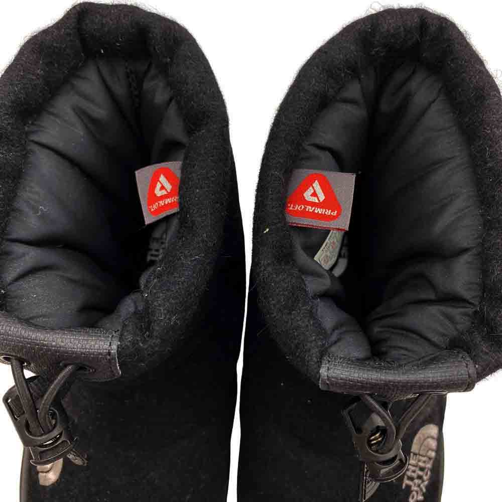 THE NORTH FACE ノースフェイス NF51592 NUPTSE WOOL2 SHORT ヌプシ ウール ショート ブーツ ブーティー ブラック系 23cm【中古】