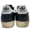 adidas アディダス SUPERSTAR 80s スーパースター 金ロゴ ローカット スニーカー ブラック系 28.5cm【中古】