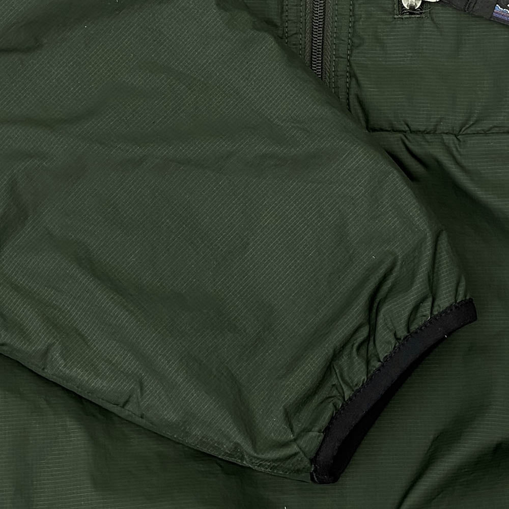 patagonia パタゴニア 00AW 84004FA00 Puffball Pullover パフボール ハーフジップ プルオーバー ジャケット グリーン系 L【中古】