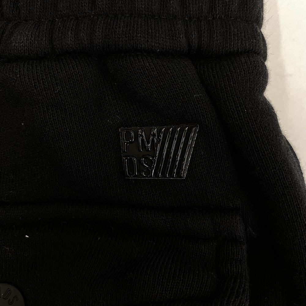 P.M.D.S ピーエムディーエス OMAR PANTS スウェット パンツ ブラック系 L【中古】