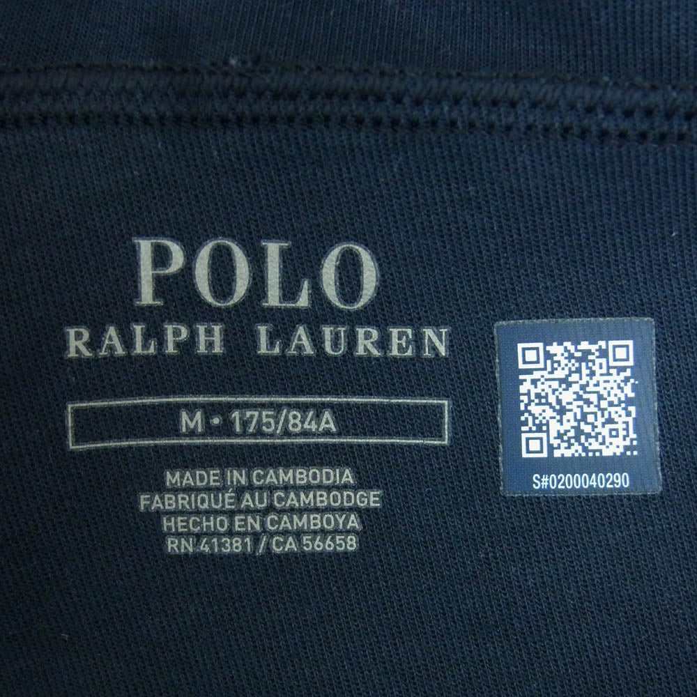 POLO RALPH LAUREN ポロ・ラルフローレン スウェット カーゴ パンツ カンボジア製 ネイビー系 M【中古】