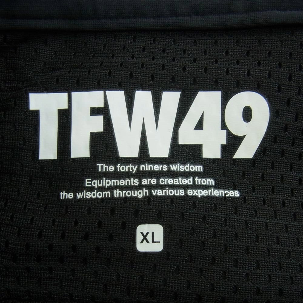 TFW49 ティーエフダブリュー T072310004 ATHLETE PANTS アスリート パンツ 中国製 ブラック系 XL【中古】