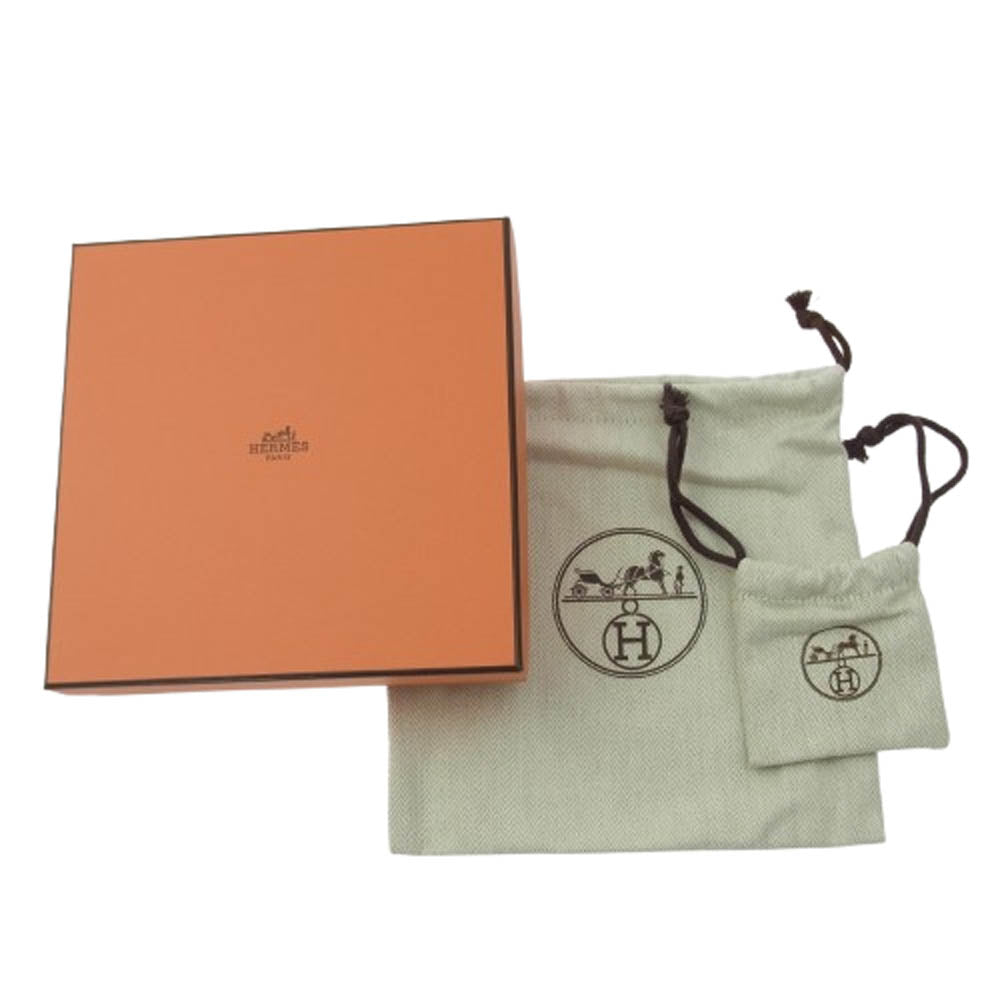 HERMES エルメス 刻印W コンスタンス H金具 レザー ベルト ブラウン系【極上美品】【中古】