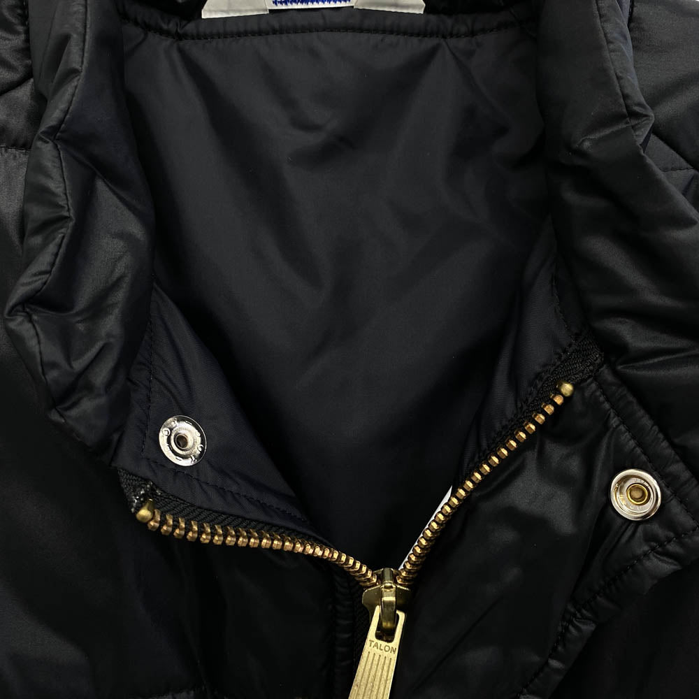 The REAL McCOY'S ザリアルマッコイズ BUCO ブコ ロゴ ワッペン 刺繍 ナイロン レーシング ジャケット ブラック系 M【美品】【中古】