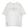 AMIRI アミリ AMJYTE1092 Hollywood Shotgun ハリウッド ショットガン風 ダメージ加工 半袖 Tシャツ ホワイト系 UK38【中古】