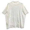 PRADA プラダ 22SS UJN790 S221 10D3 ロゴプレート付き ナイロンポケット クルーネック 半袖 Tシャツ ホワイト系 S【中古】