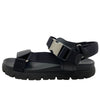 PRADA プラダ 2X3055 アンクル ストラップ サンダル ブラック系 8.5【中古】