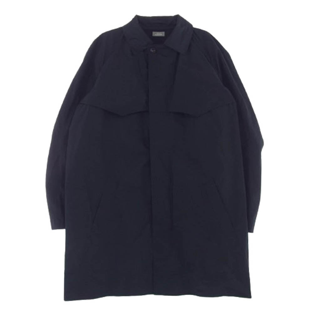 kolor カラー 16AW 16WBM-C08140 BEACON ビーコン シルク混 比翼 ステンカラー コート ダークネイビー系 2【中古】