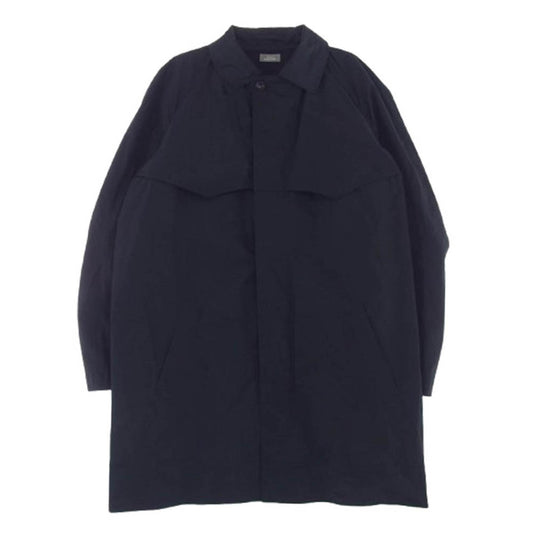 kolor カラー 16AW 16WBM-C08140 BEACON ビーコン シルク混 比翼 ステンカラー コート ダークネイビー系 2【中古】