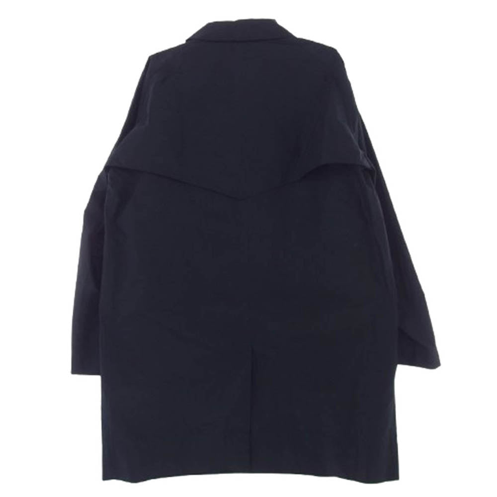 kolor カラー 16AW 16WBM-C08140 BEACON ビーコン シルク混 比翼 ステンカラー コート ダークネイビー系 2【中古】