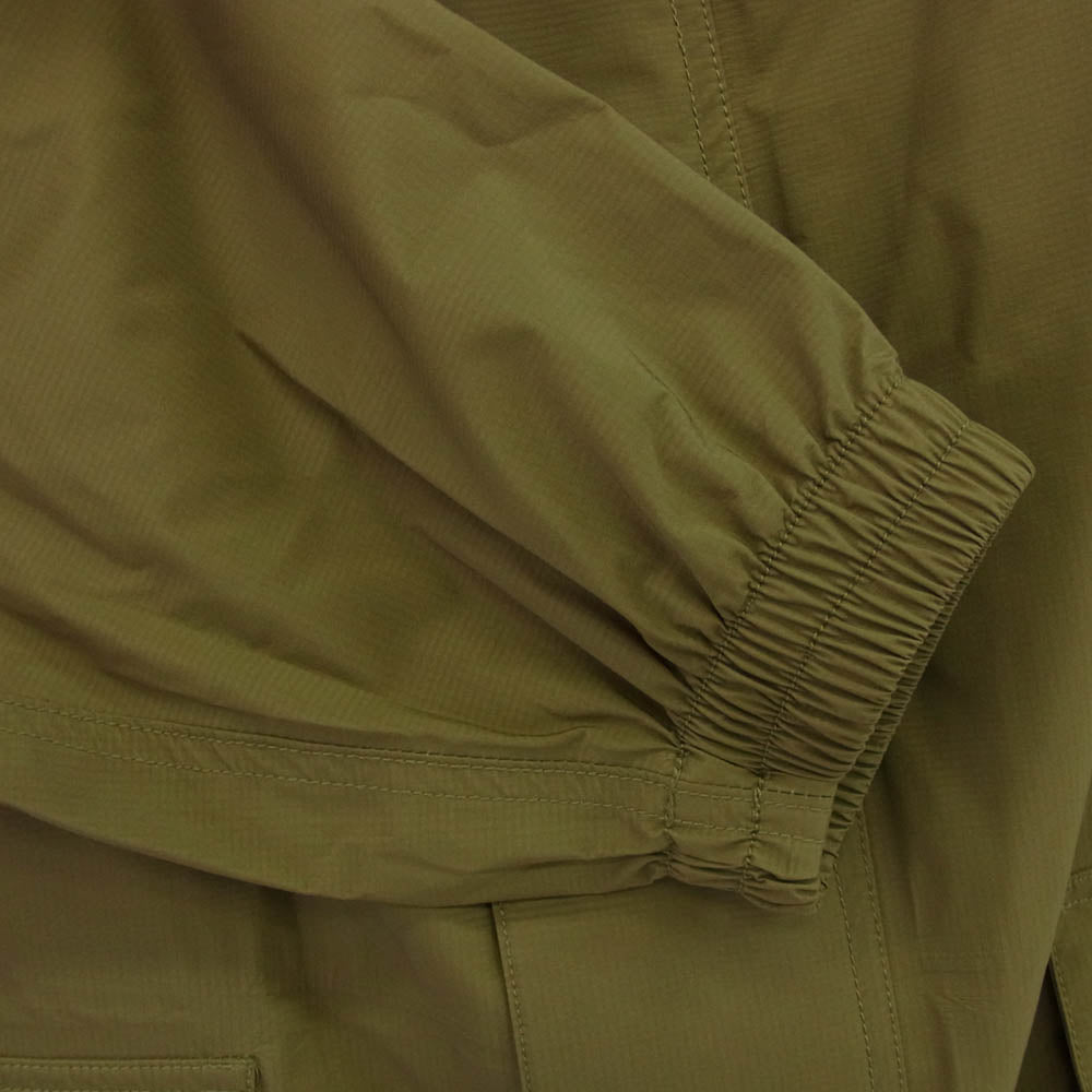 Barbour バブアー 2101107 × SCYE サイ × UNITED ARROWS ユナイテッドアローズ Length Packable Jacket パッカブル ジャケット ナイロンパーカー 2WAY コート カーキ系 40【中古】