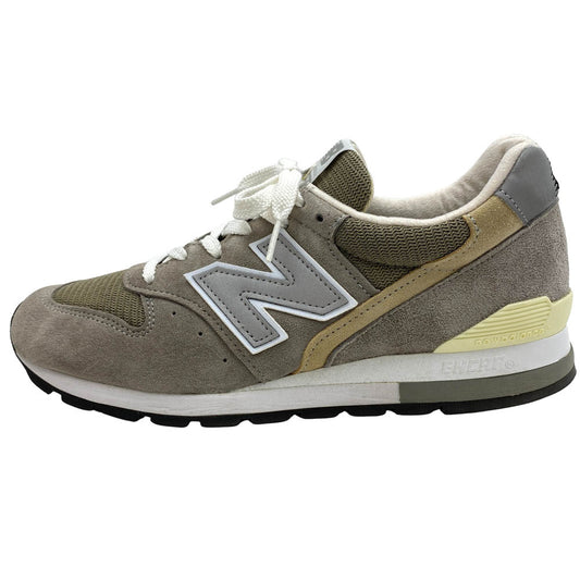 NEW BALANCE ニューバランス M996 USA製 スエード スニーカー グレー系 26.5cm【中古】