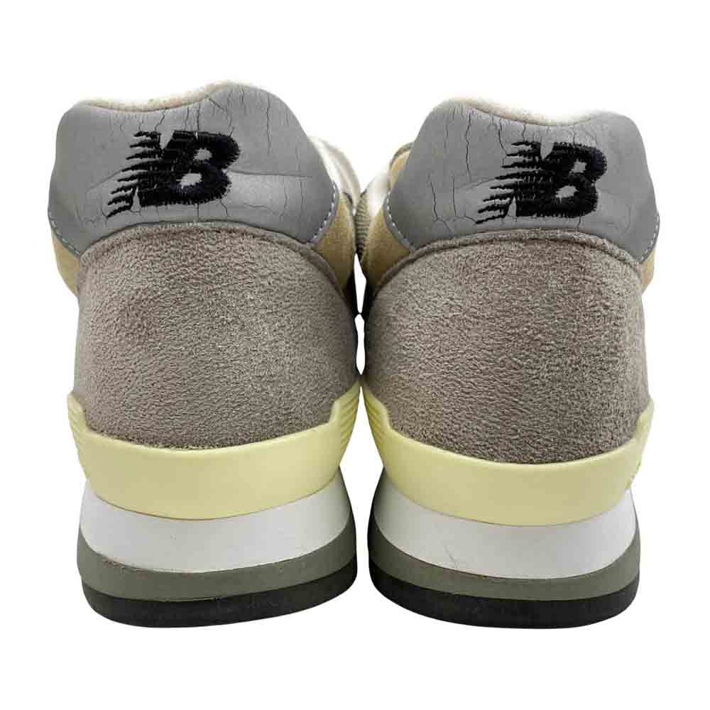 NEW BALANCE ニューバランス M996 USA製 スエード スニーカー グレー系 26.5cm【中古】