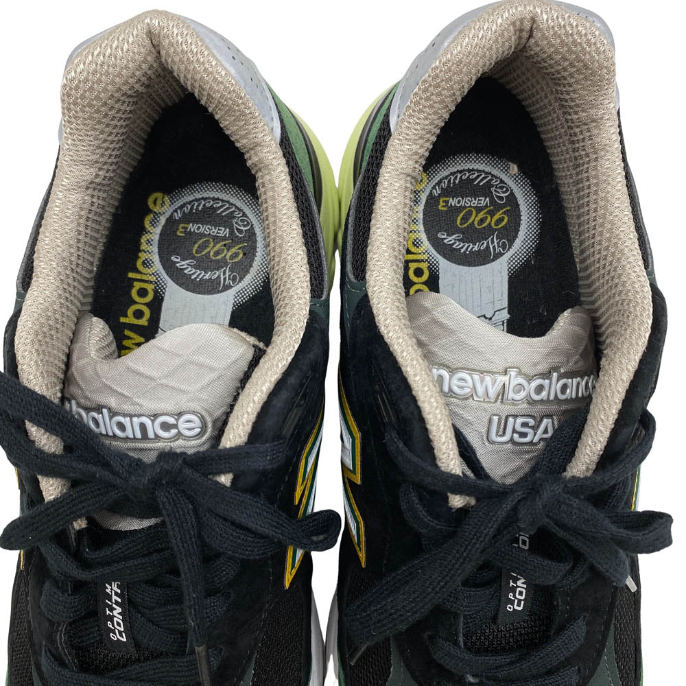 NEW BALANCE ニューバランス M990CP3 USA製 スエード スニーカー マルチカラー系【中古】