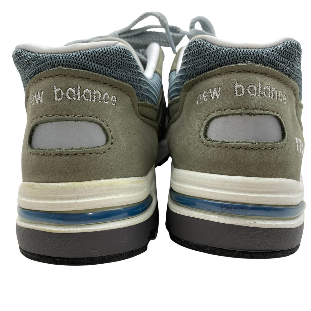 NEW BALANCE ニューバランス M1700JP USA製 レザー スニーカー グレー系 26.5cm【中古】