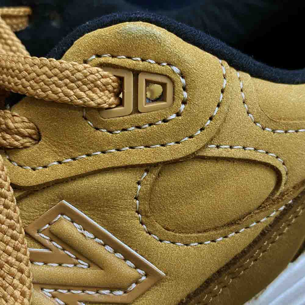 NEW BALANCE ニューバランス M992LX USA製 レザー スニーカー ライトブラウン系 26.5cm【中古】