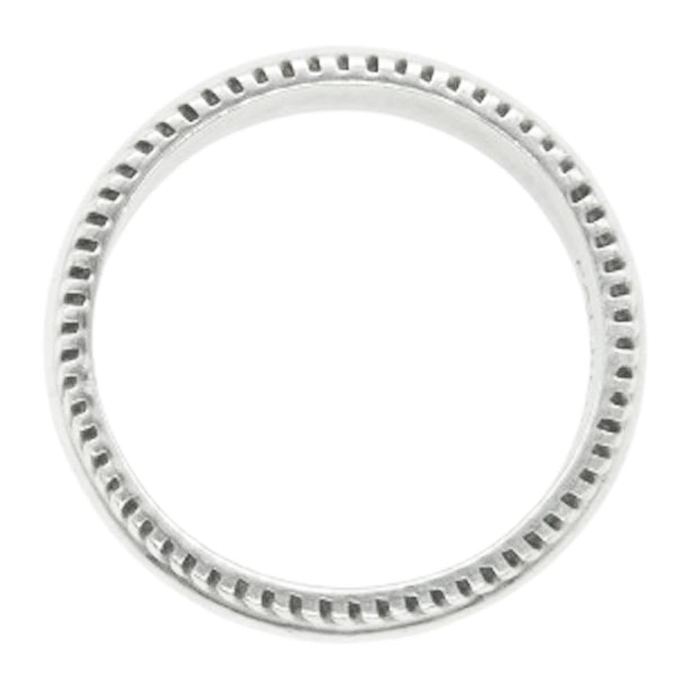 ナバホ族 Pat Bedonie パットベドニー チゼルワーク リング 約19.5号【中古】