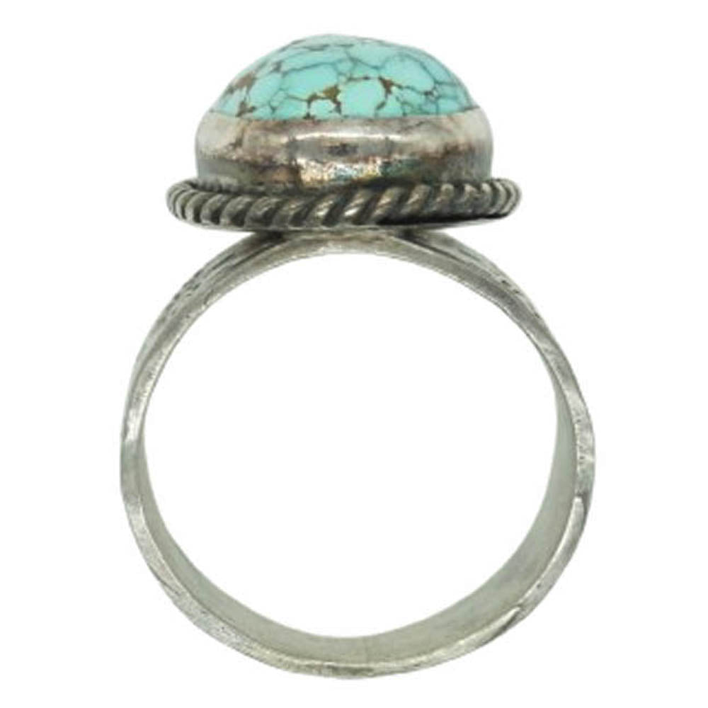 ラフ アーノルドグッドラックバングル キングスマナッサターコイズ ナバホ族 ラフ アーノルドグッドラックバングル キングスマナッサターコイズ