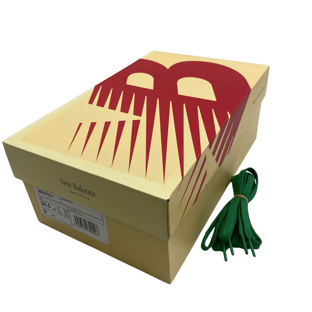 NEW BALANCE ニューバランス M990GG1 USA製 スエード ローカット スニーカー グリーン系 26.5cm【美品】【中古】