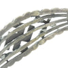 ナバホ族 アーティスト不明 Whirling Log Arrows ワーリングログ アロー バングル シルバー系【中古】