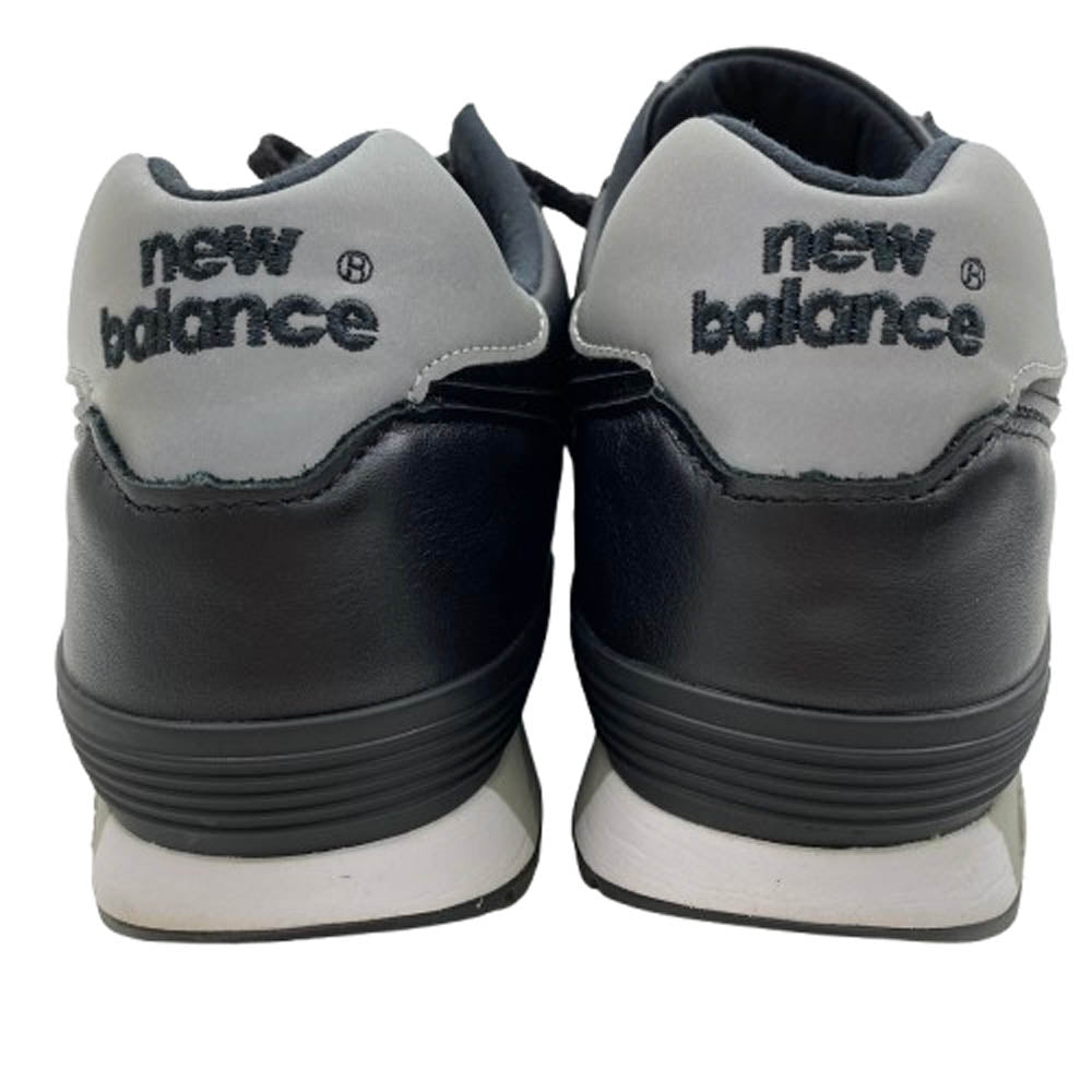 NEW BALANCE ニューバランス M576KKL 英国製 レザー ローカット スニーカー ブラック系 26.5cm【美品】【中古】