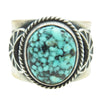 ナバホ族 Sunshine Reeves サンシャインリーブス ターコイズ スタンプワーク リング シルバー系 約17号【中古】