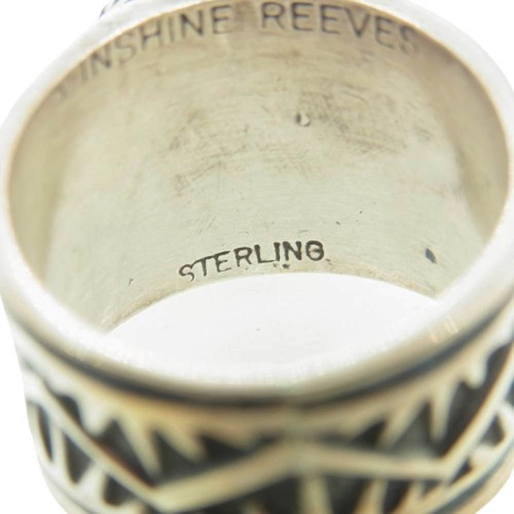 ナバホ族 Sunshine Reeves サンシャインリーブス ターコイズ スタンプ