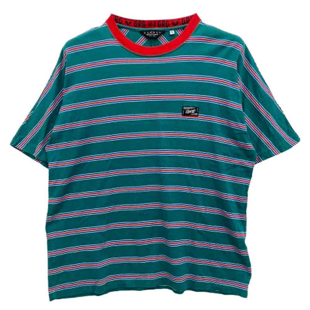 レンダー Revenant Border Tee レンダー ボーダー 半袖 Tシャツ グリーン系 3【中古】