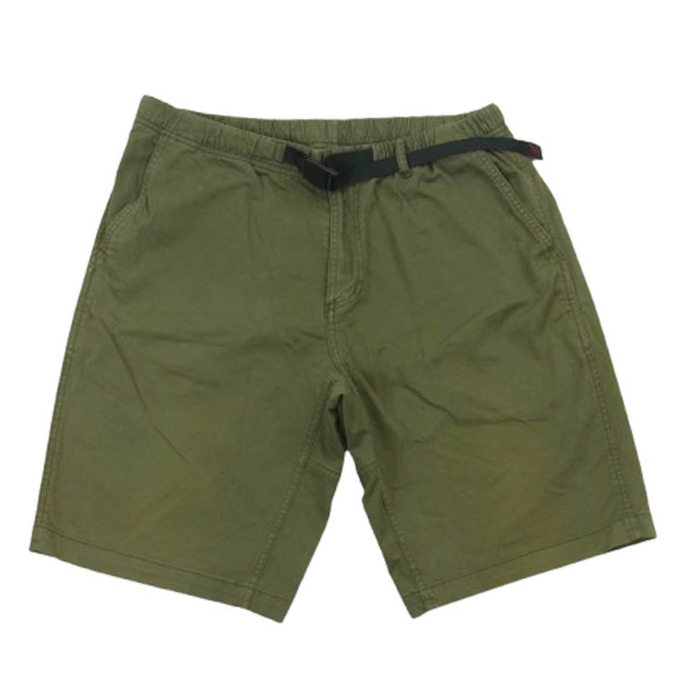 Gramicci グラミチ 8555-NOJ ST ショーツ ハーフ ショート パンツ コットン 中国製 グリーン系 XL【中古】