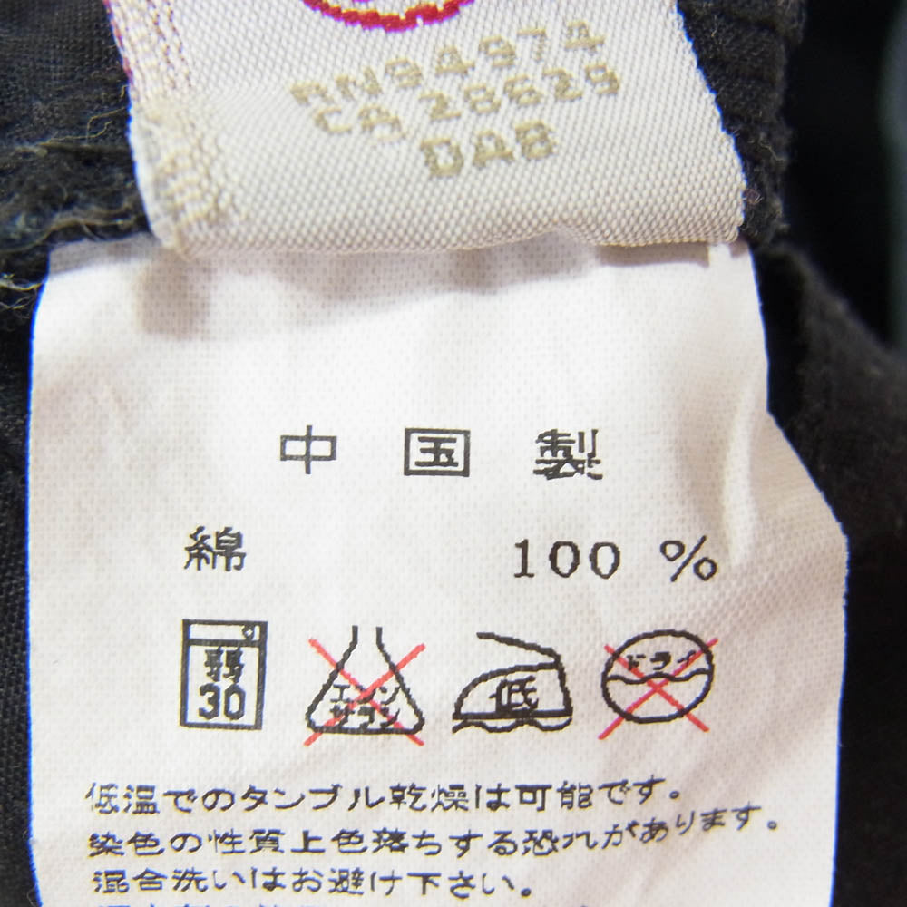 STUSSY ステューシー 90's 紺タグ コットン チノ ショーツ ブラック系 30【中古】