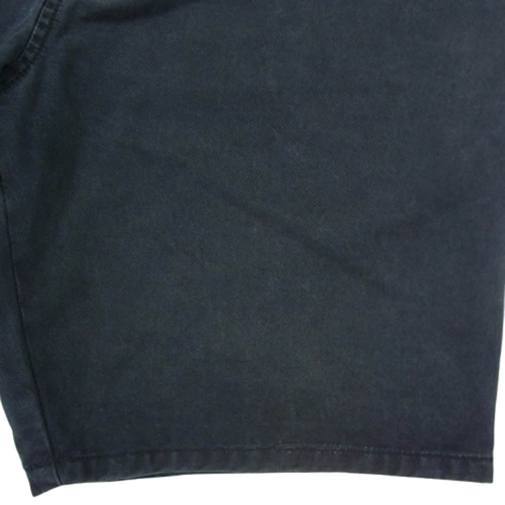 STUSSY ステューシー 90's 紺タグ コットン チノ ショーツ ブラック系 30【中古】