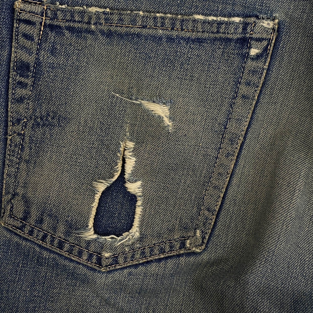 Levi's リーバイス 60s 70s 502 BIGE 両面タブ Vステッチ 裏刻印J 赤耳 TALON42 ZIP カンヌキ デニム パンツ ジーンズ インディゴブルー系【中古】