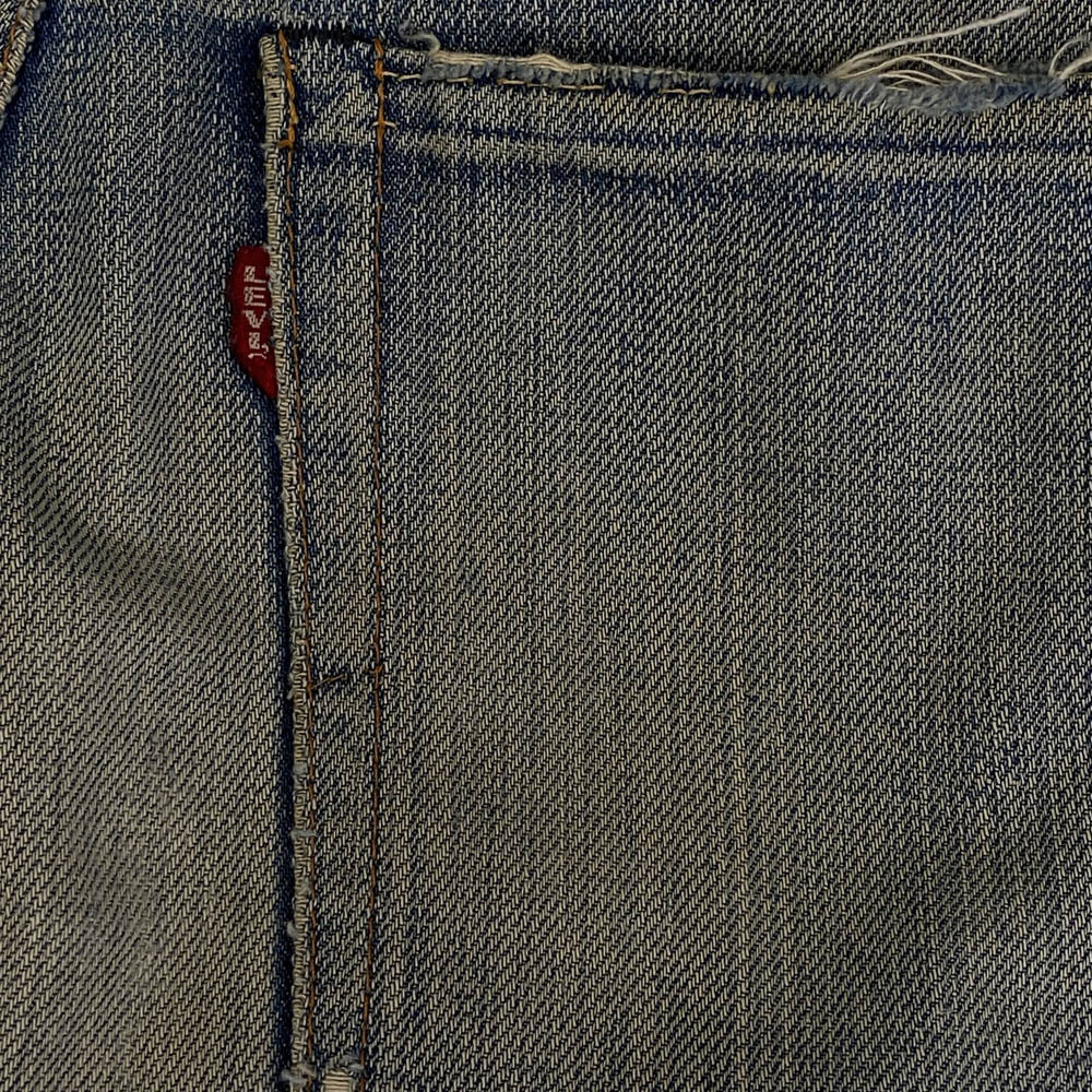 Levi's リーバイス 60s 501 BIGE 両面タブ Vステッチ 裏刻印無 足長R 赤耳 デニム パンツ ジーンズ インディゴブルー系【中古】